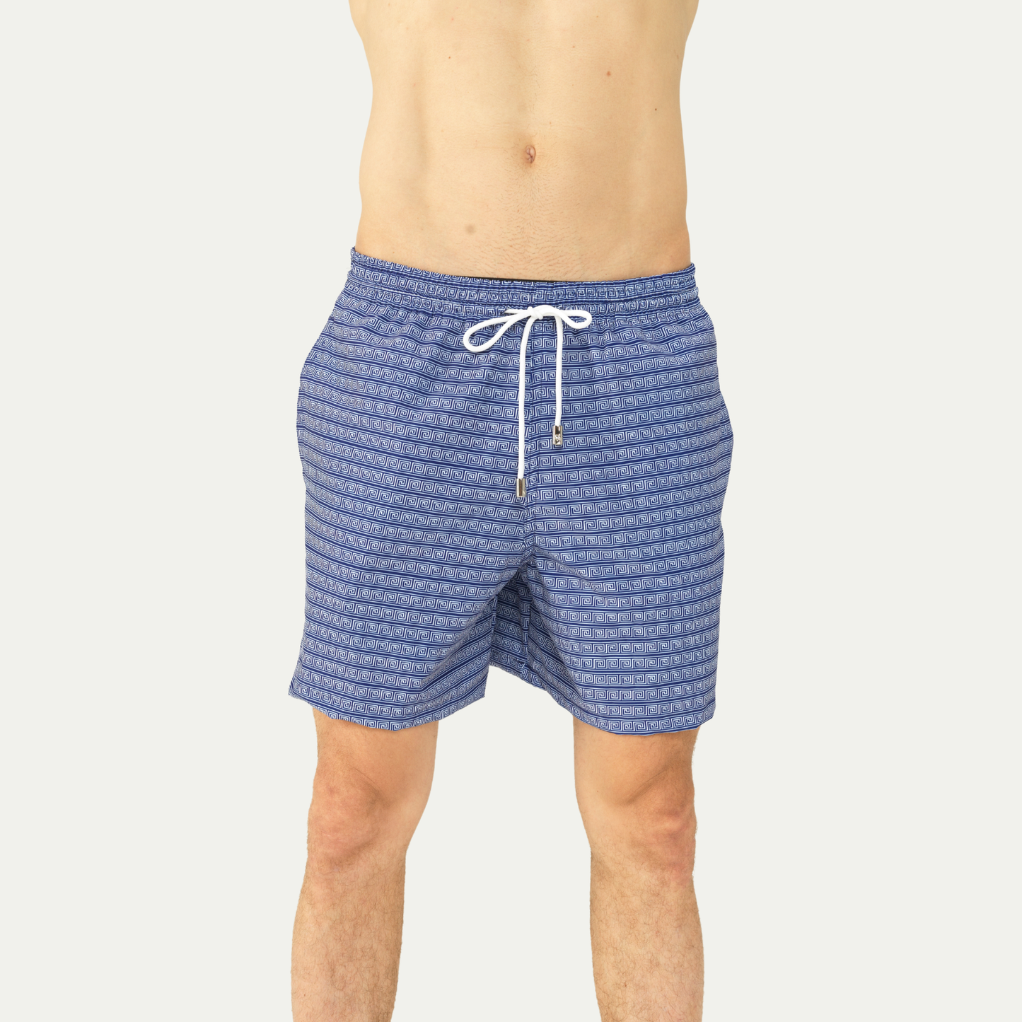 Navy Maya Collection  | Premium Swim Trunks