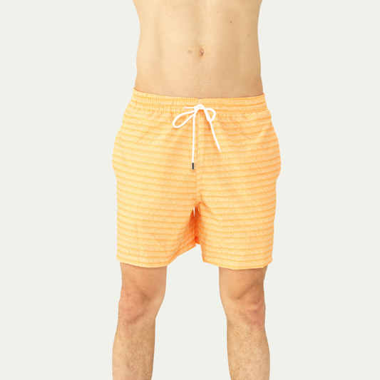 Orange Maya Collection  | Premium Swim Trunks