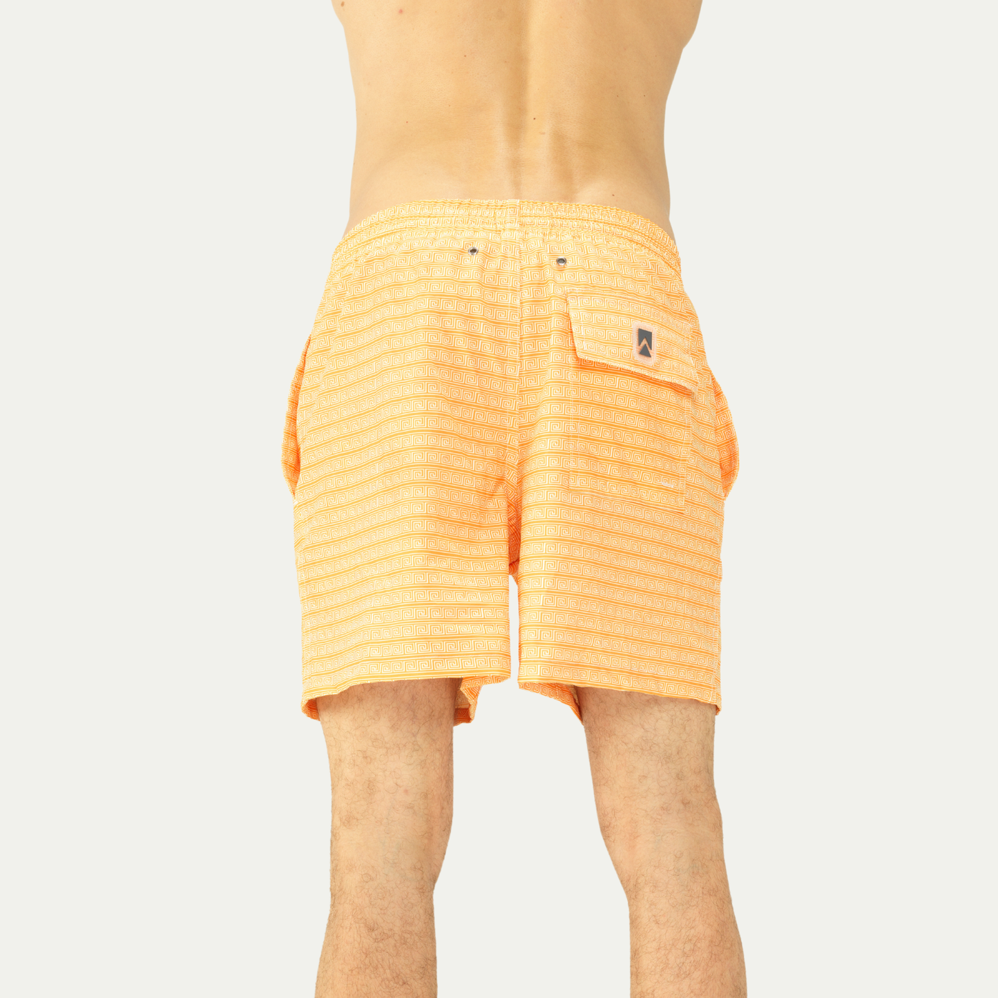 Orange Maya Collection  | Premium Swim Trunks