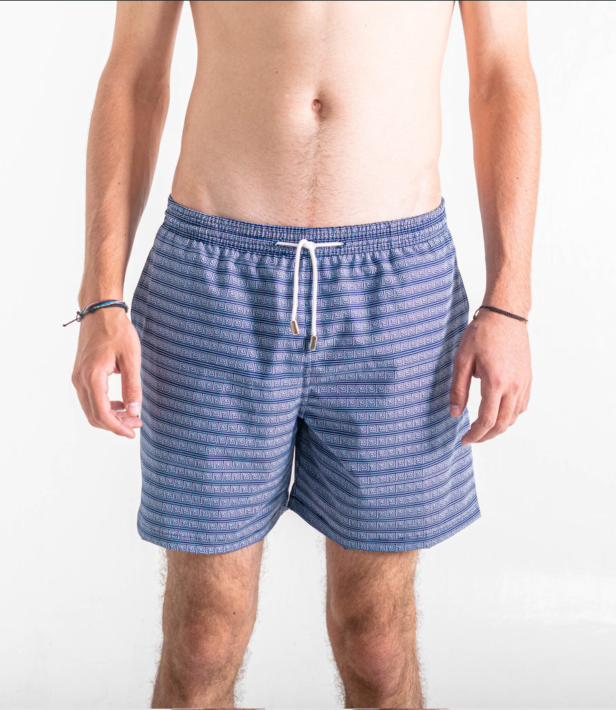 Swim Trunks | Grecas Navy Collection | Men's Swimwear