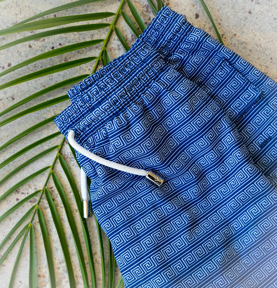 Swim Trunks | Grecas Navy Collection | Men's Swimwear
